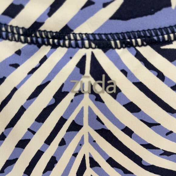 Zuda White Print Tank Top Small - Picture 4 of 5